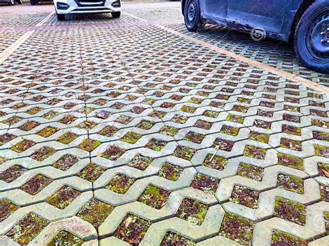 eco friendly parking lot|grass parking lots.